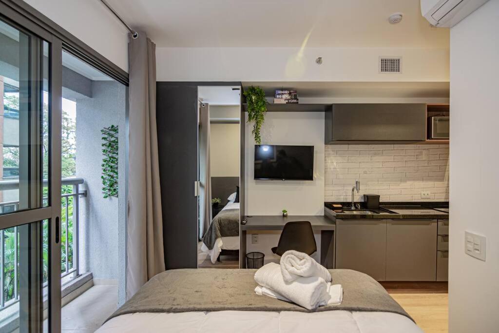 Appartement Studio Moderno Em Moema à São Paulo Extérieur photo